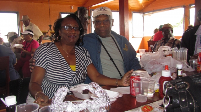 Charles & Minnie Buffington   Twin Brothers restaurant in Nassau